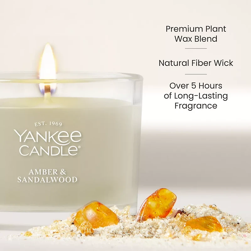 Amber & Sandalwood Mini Candle