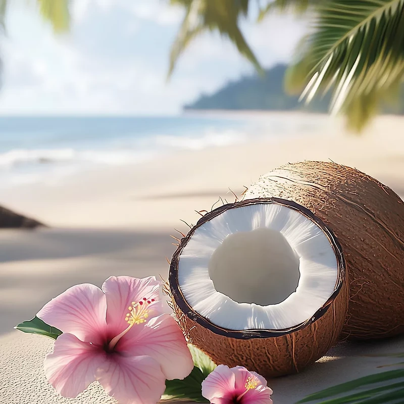 Coconut Beach Mini Candle