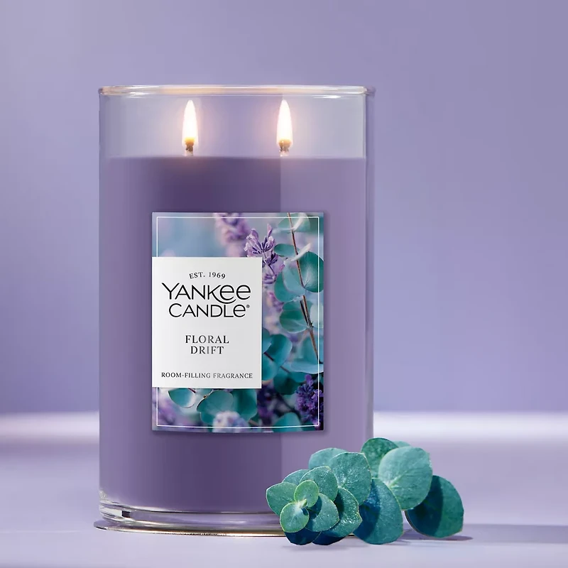 Floral Drift Large Tumbler Candle