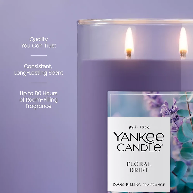 Floral Drift Large Tumbler Candle