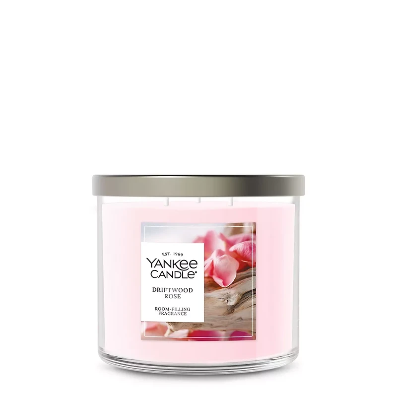 Driftwood Rose 3-Wick Candle