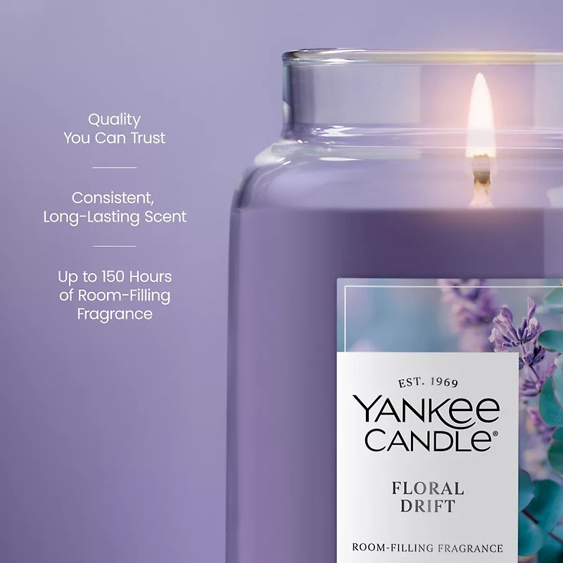 Floral Drift Original Large Jar Candle