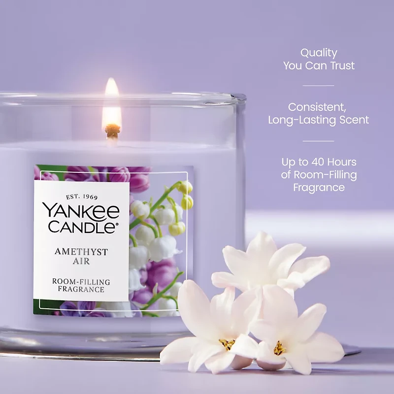 Amethyst Air Small Tumbler Candle