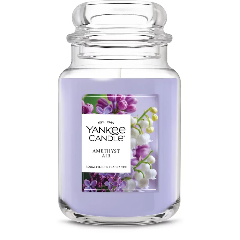 Amethyst Air Original Large Jar Candle
