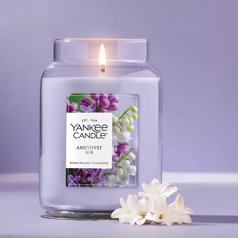 Amethyst Air Original Large Jar Candle