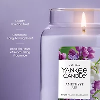 Amethyst Air Original Large Jar Candle