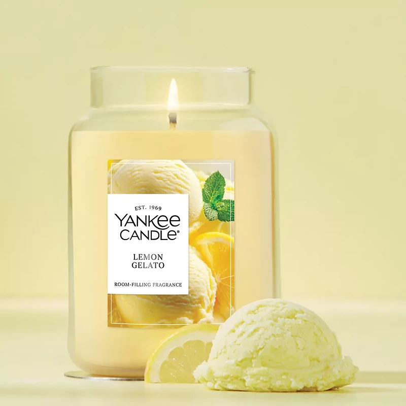 Lemon Gelato Original Large Jar Candle