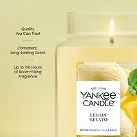 Lemon Gelato Original Large Jar Candle