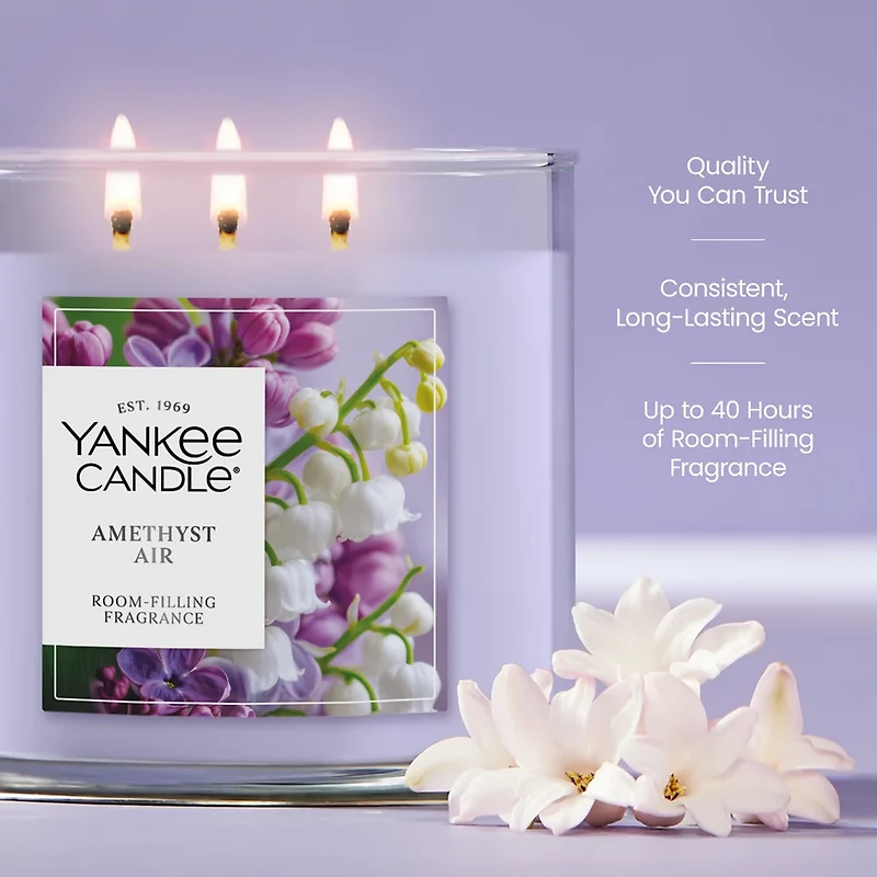 Amethyst Air 3-Wick Candle