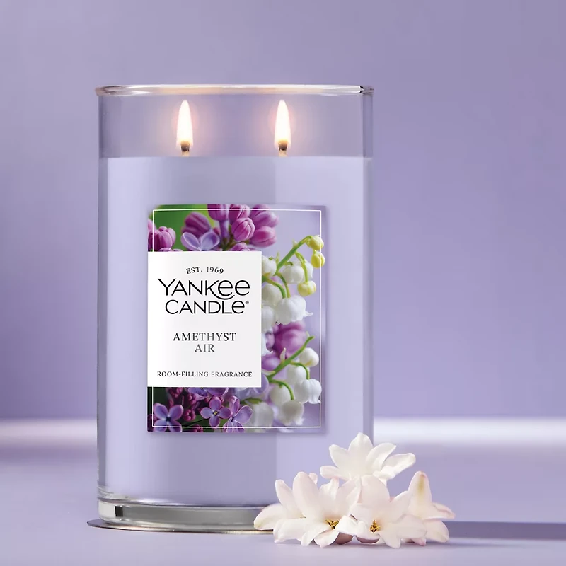 Amethyst Air Large Tumbler Candle
