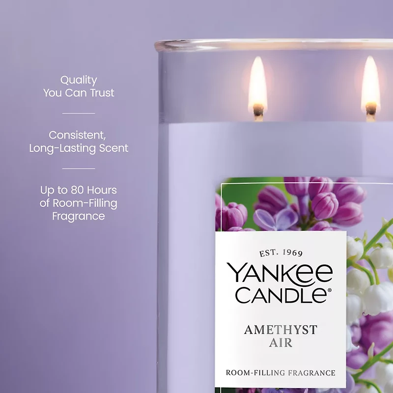 Amethyst Air Large Tumbler Candle
