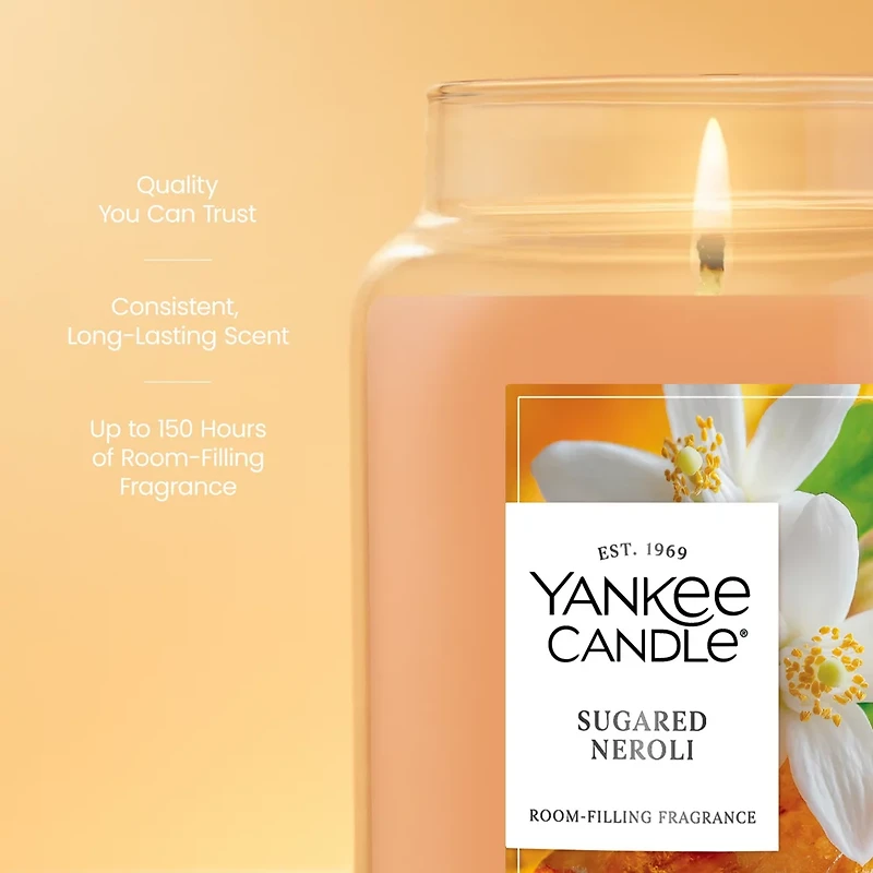 Sugared Neroli Original Large Jar Candle