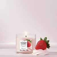 Strawberry Swirl Small Tumbler Candle