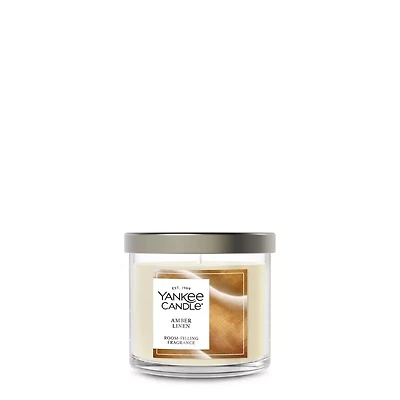 Amber Linen Small Tumbler Candle