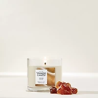 Amber Linen Small Tumbler Candle