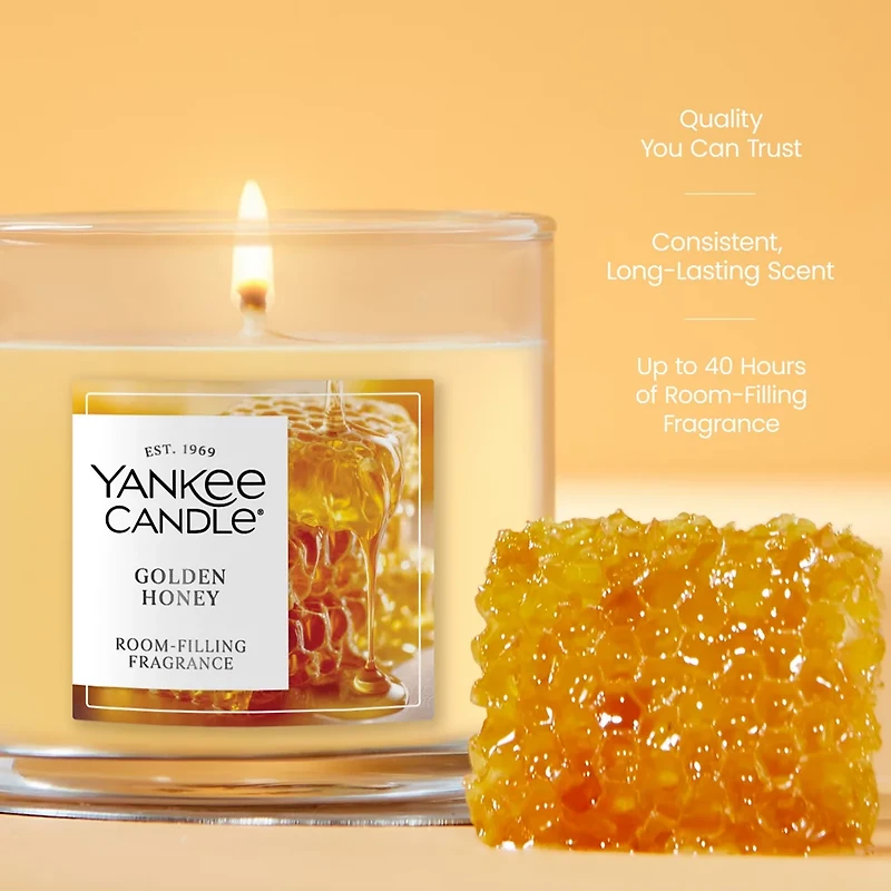 Golden Honey Small Tumbler Candle