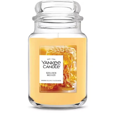 Golden Honey Original Large Jar Candle