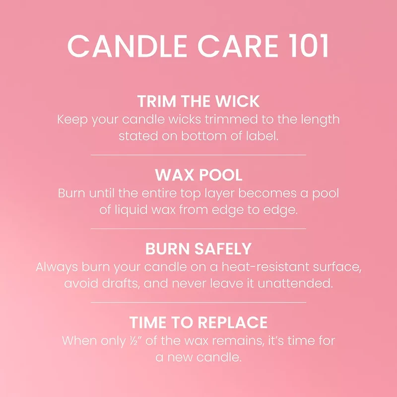 Whimsical Water Lily 3-Wick Candle