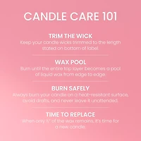 Whimsical Water Lily 3-Wick Candle