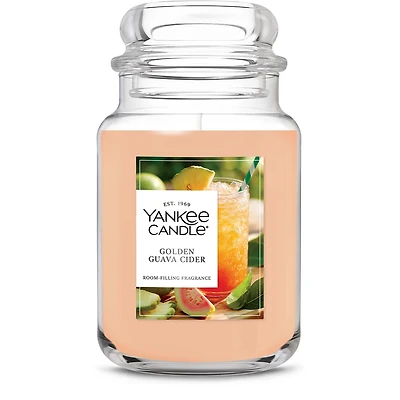 Golden Guava Cider Original Large Jar Candle