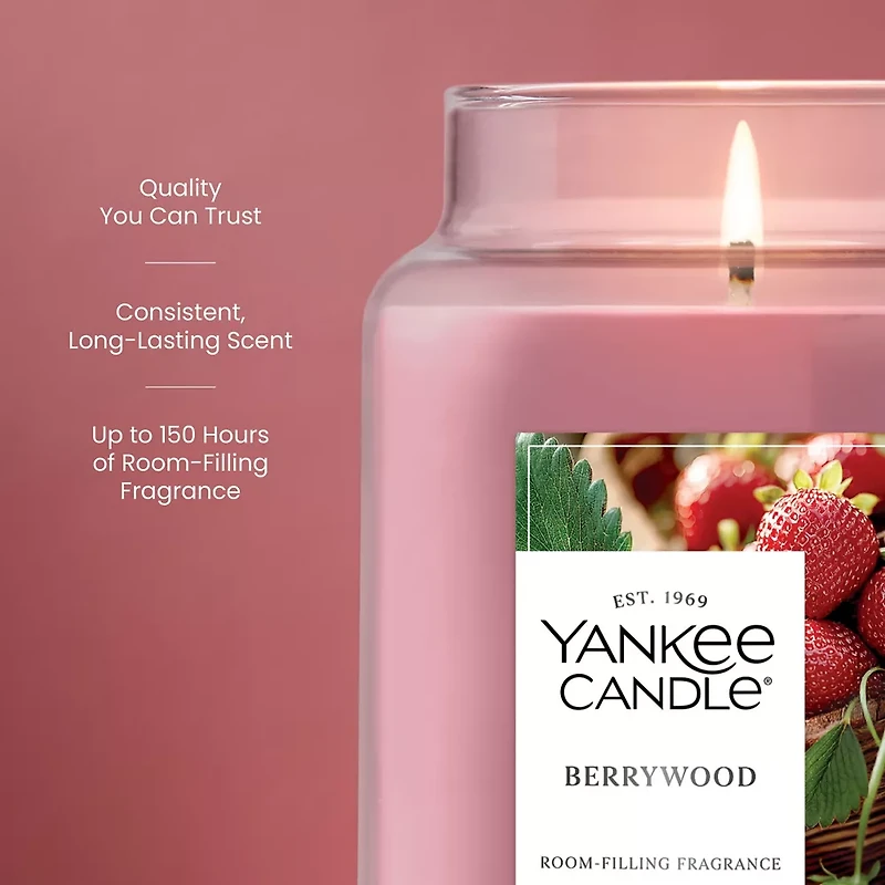Berrywood Original Large Jar Candle