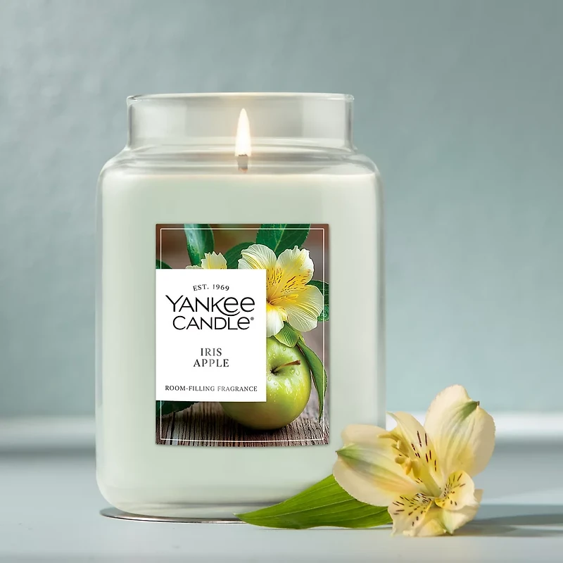 Iris Apple Original Large Jar Candle
