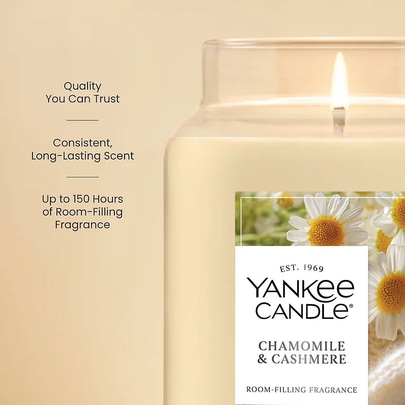 Chamomile & Cashmere Original Large Jar Candle
