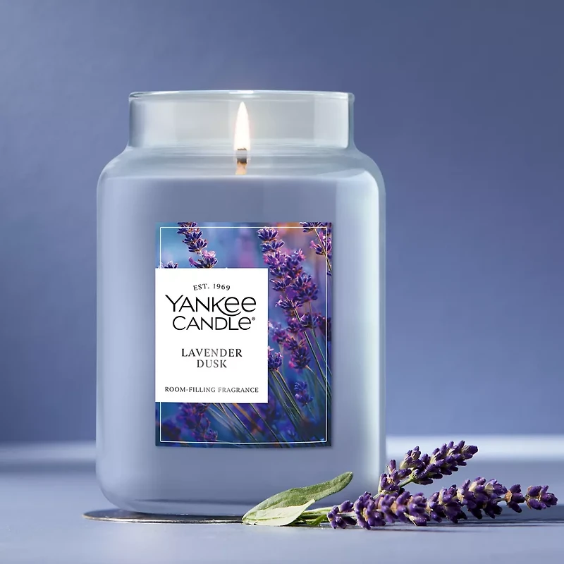 Lavender Dusk Original Large Jar Candle
