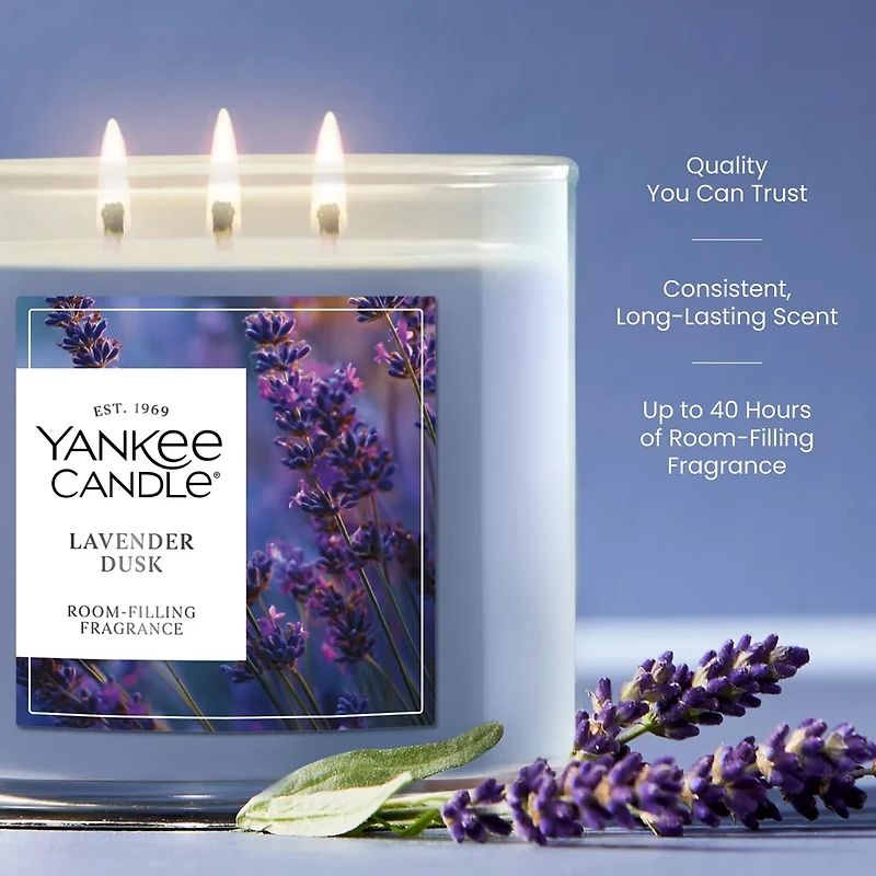Lavender Dusk 3-Wick Candle