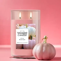 Pink Pumpkin Large Tumbler Candle