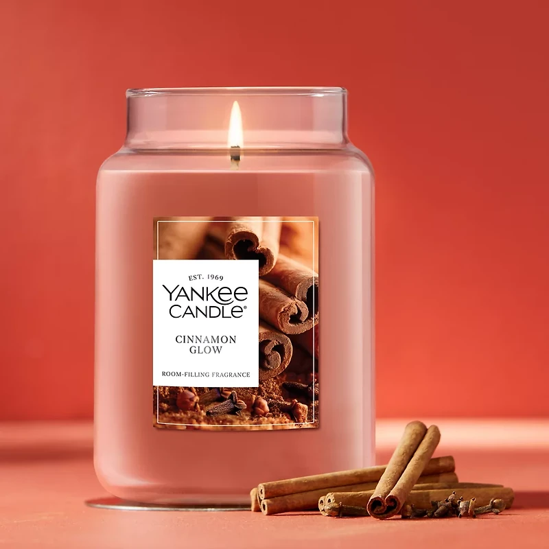 Cinnamon Glow Original Large Jar Candle