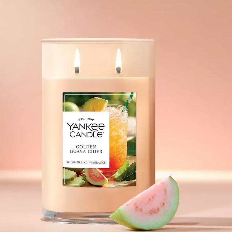 Golden Guava Cider Large Tumbler Candle