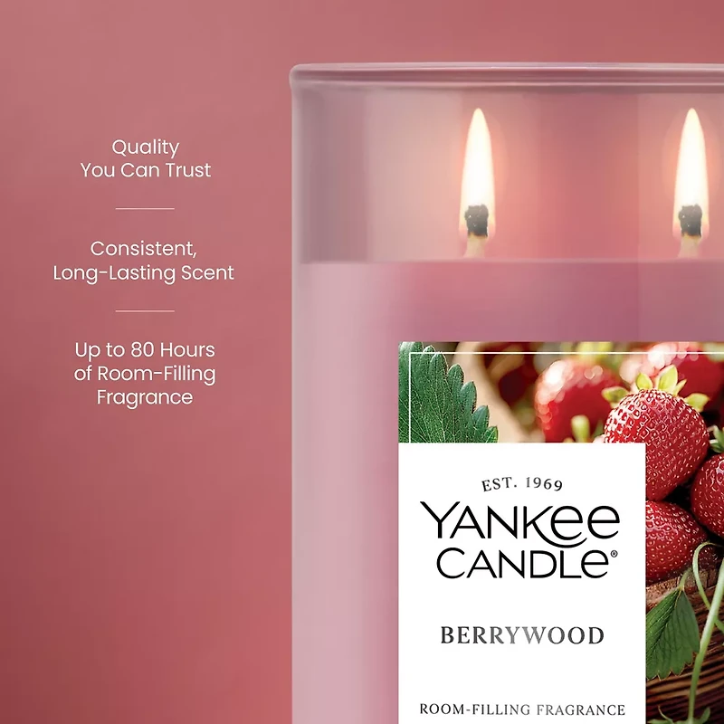 Berrywood Large Tumbler Candle
