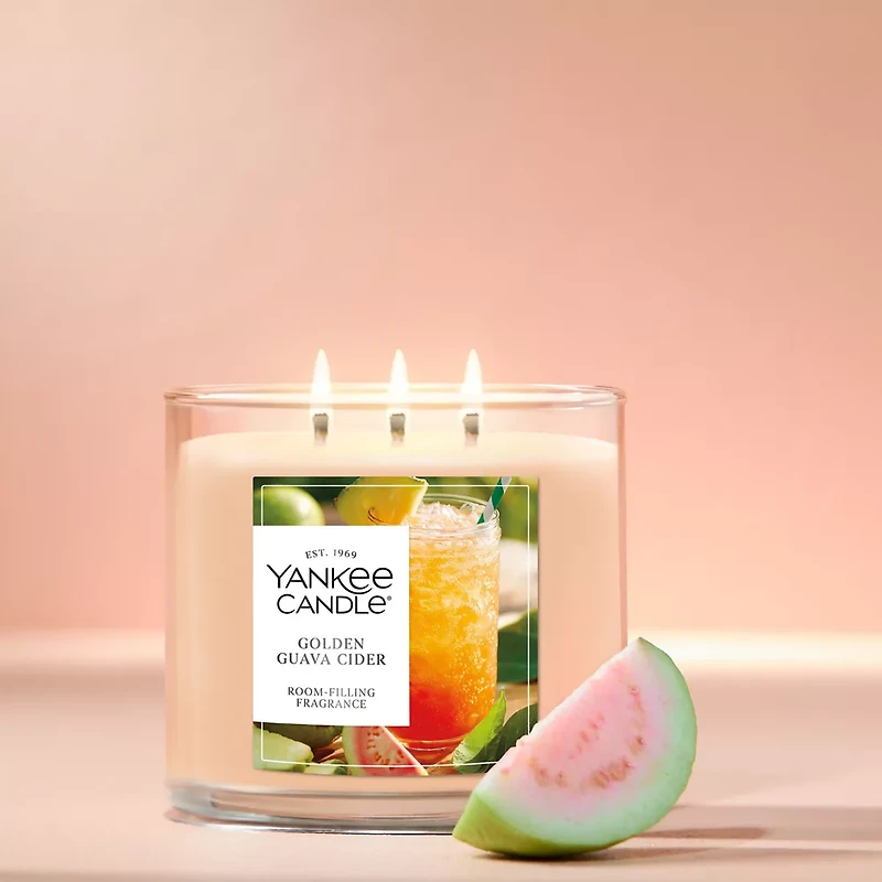 Golden Guava Cider 3-Wick Candle