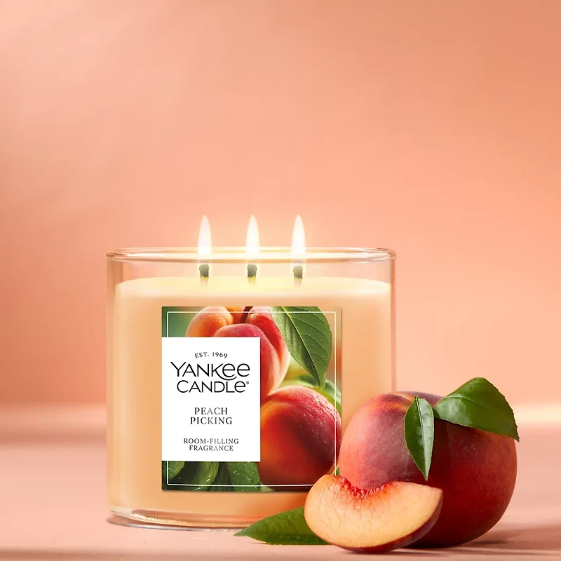 Peach Picking 3-Wick Candle