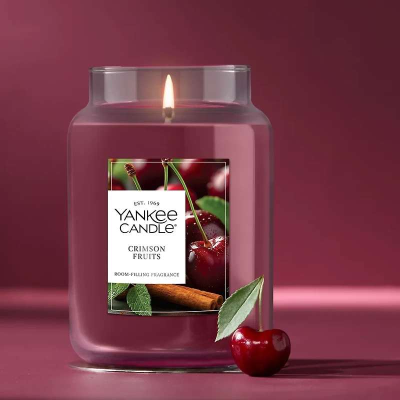 Crimson Fruits Original Large Jar Candle