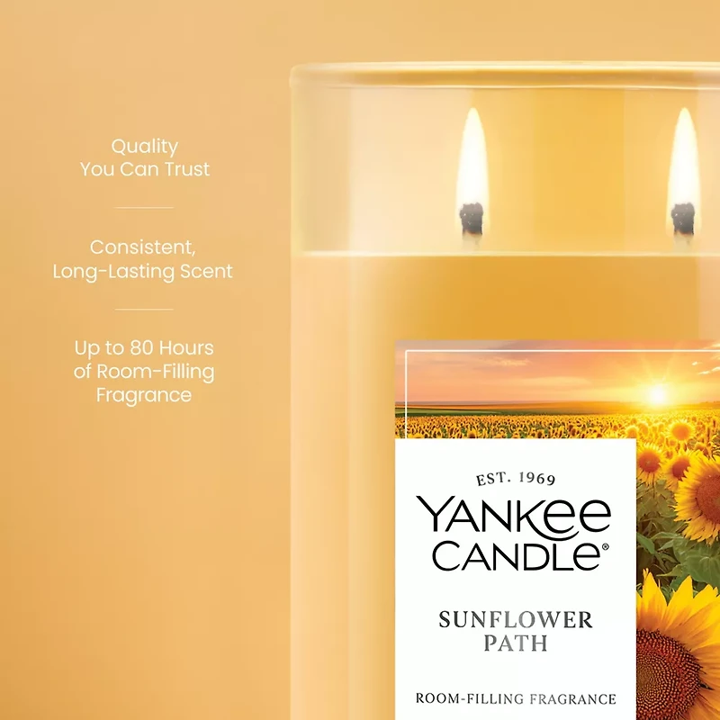 Sunflower Path Large Tumbler Candle