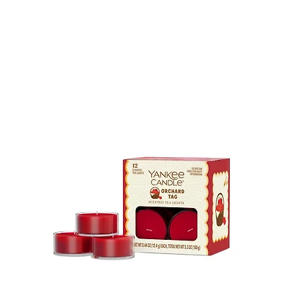 Orchard Tag Scented Tea Light Candles
