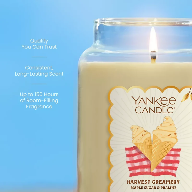Harvest Creamery Original Large Jar Candle