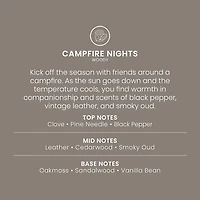 Campfire Nights Small Tumbler Candle