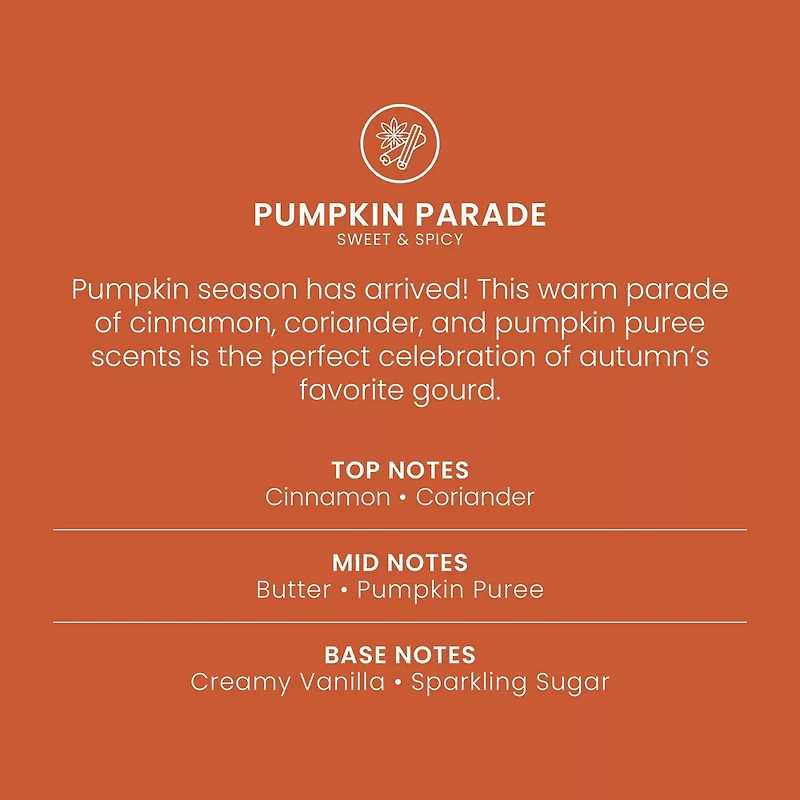 Pumpkin Parade Original Large Jar Candle