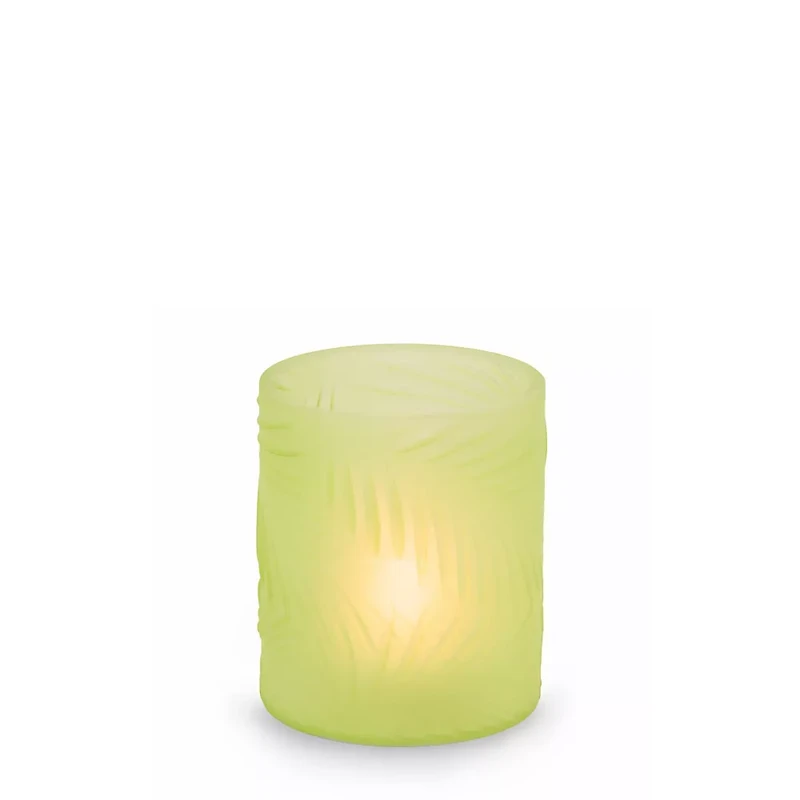 Sage Leaf Tea Light Candle Holder