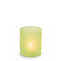 Sage Leaf Tea Light Candle Holder