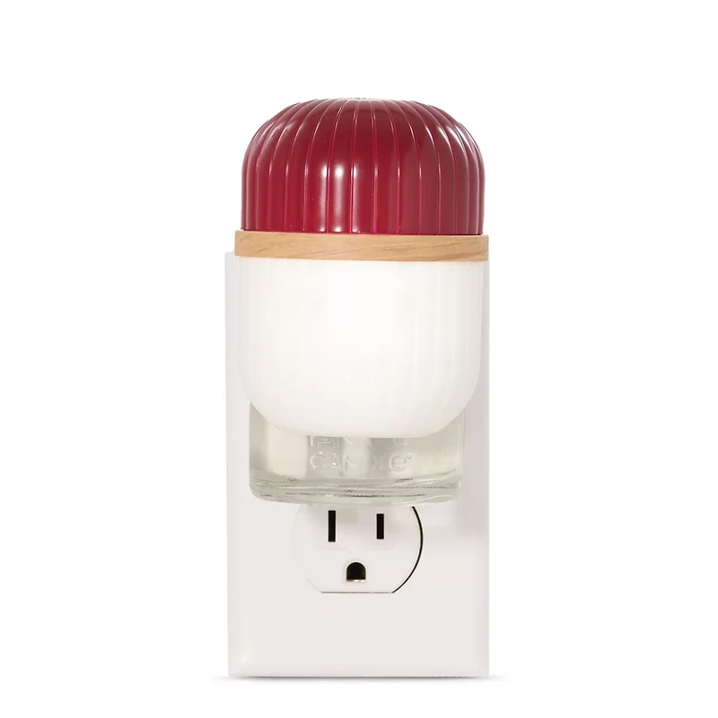 Maroon Capsule ScentPlug® Diffuser with Light