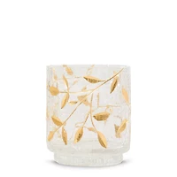 Gold Blossom Tea Light Candle Holder