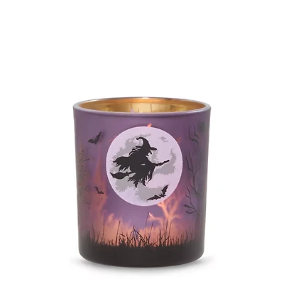 Witch's Moon Tea Light Candle Holder