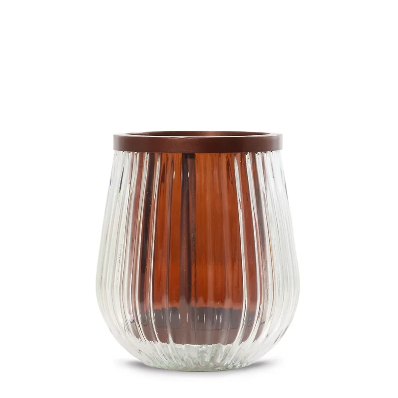 Radiant Flame Jar Candle Holder