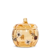 Flower Pumpkin Tea Light Candle Holder