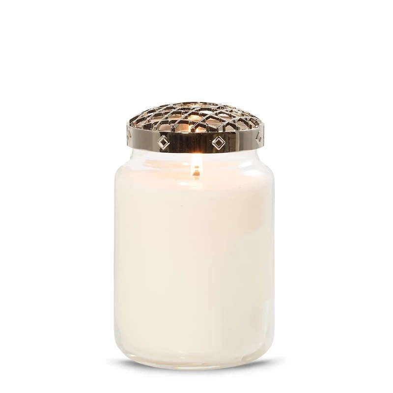 Diamond Weave Illuma-Lid® Jar Candle Topper