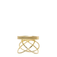 Golden Halo Candle Pedestal